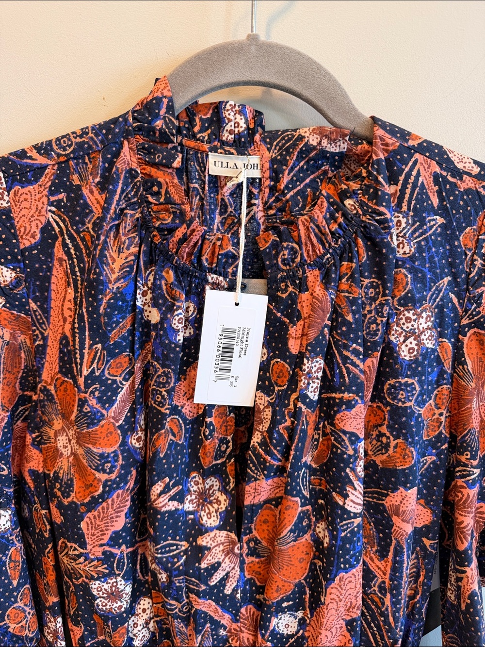 Ulla Johnson A-Line Puff Sleeve Dress NWT - Picture 5 of 12